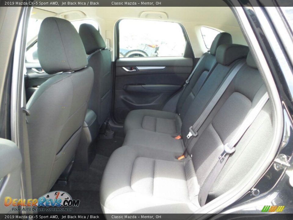 2019 Mazda CX-5 Sport AWD Jet Black Mica / Black Photo #9