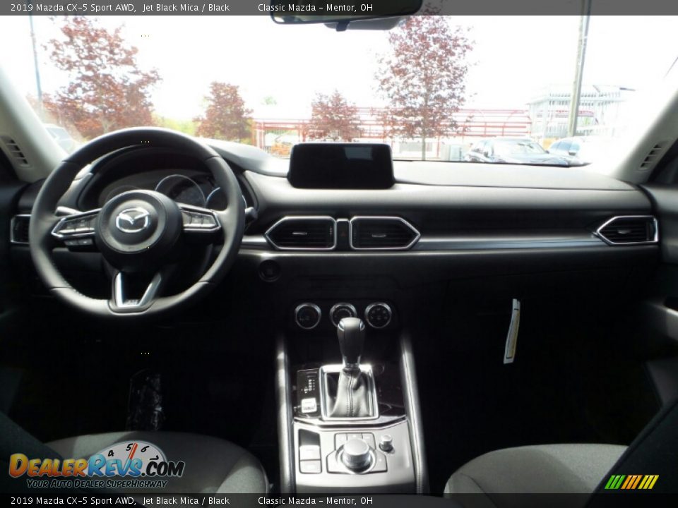 2019 Mazda CX-5 Sport AWD Jet Black Mica / Black Photo #10