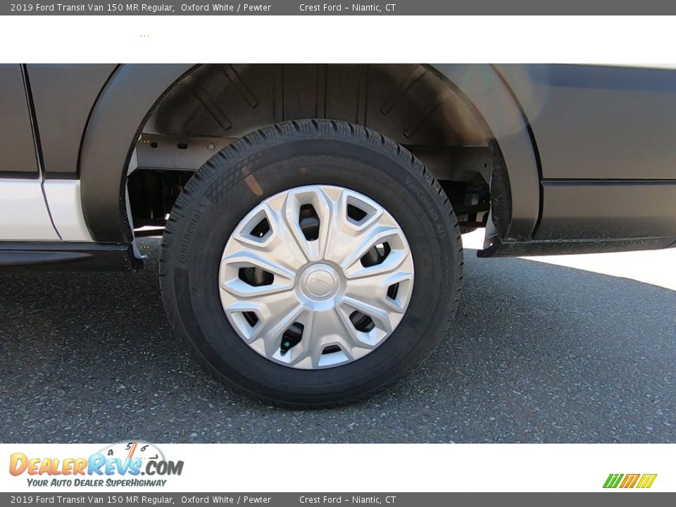 2019 Ford Transit Van 150 MR Regular Oxford White / Pewter Photo #18