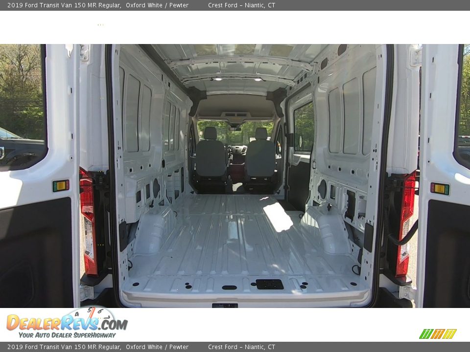 2019 Ford Transit Van 150 MR Regular Oxford White / Pewter Photo #19