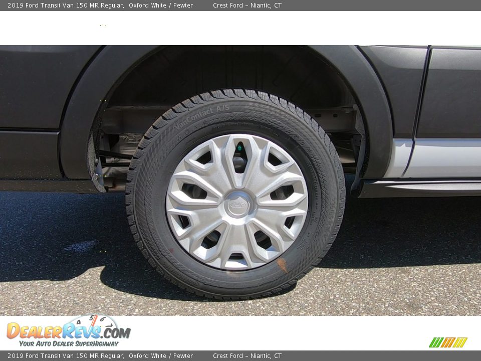 2019 Ford Transit Van 150 MR Regular Oxford White / Pewter Photo #20