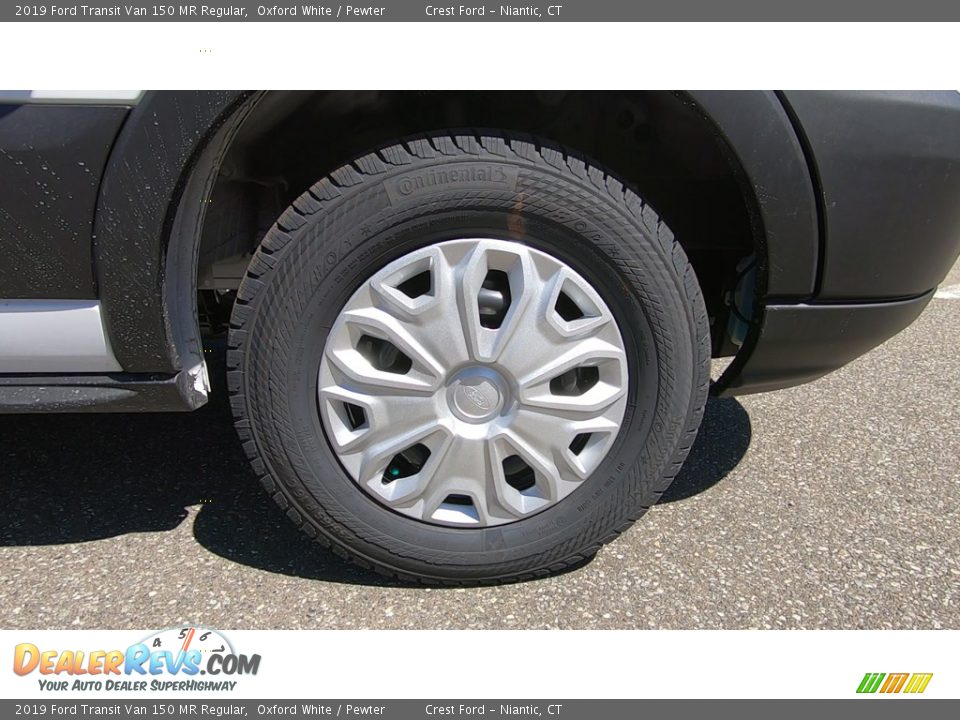 2019 Ford Transit Van 150 MR Regular Oxford White / Pewter Photo #24