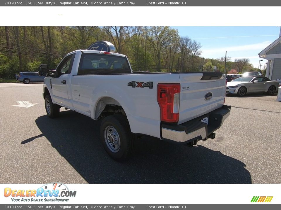 2019 Ford F350 Super Duty XL Regular Cab 4x4 Oxford White / Earth Gray Photo #5