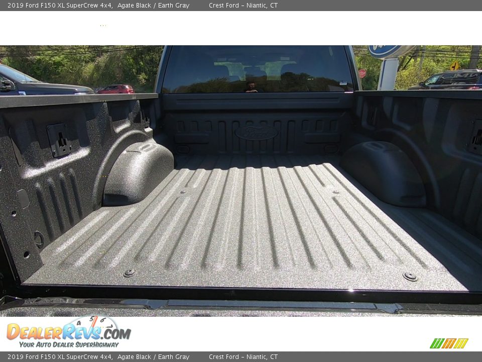2019 Ford F150 XL SuperCrew 4x4 Agate Black / Earth Gray Photo #20