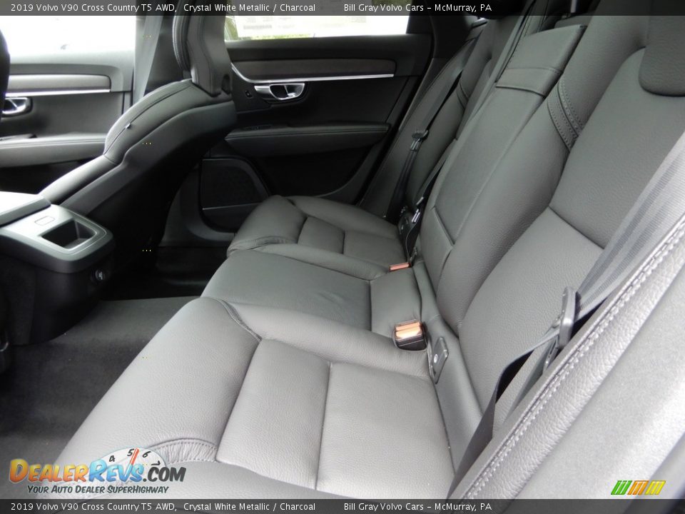 Rear Seat of 2019 Volvo V90 Cross Country T5 AWD Photo #8