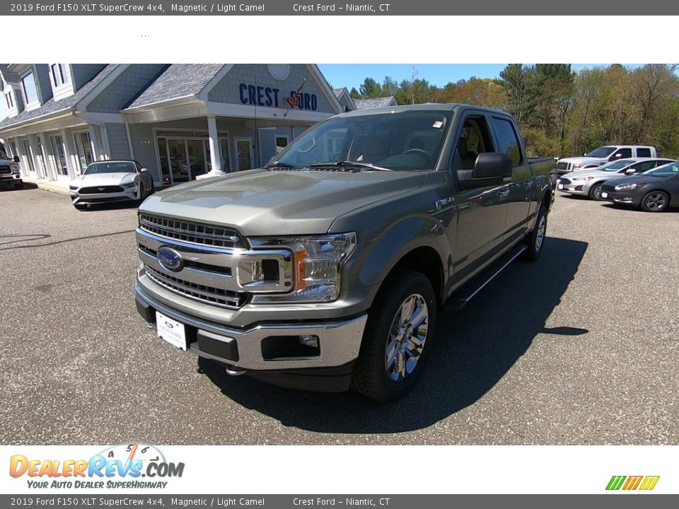 2019 Ford F150 XLT SuperCrew 4x4 Magnetic / Light Camel Photo #3