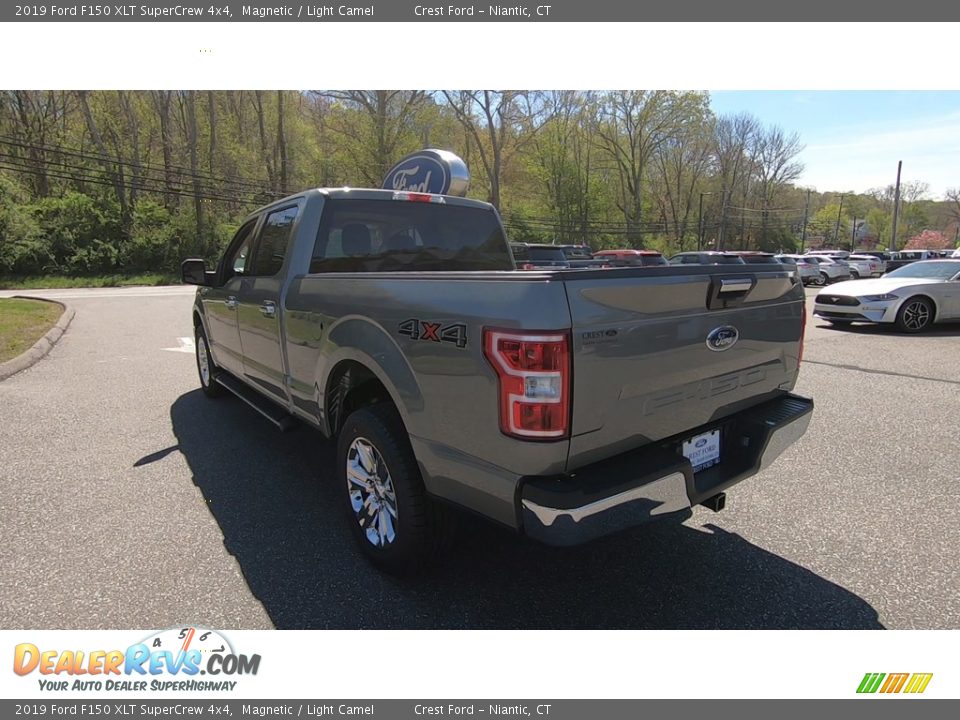 2019 Ford F150 XLT SuperCrew 4x4 Magnetic / Light Camel Photo #5