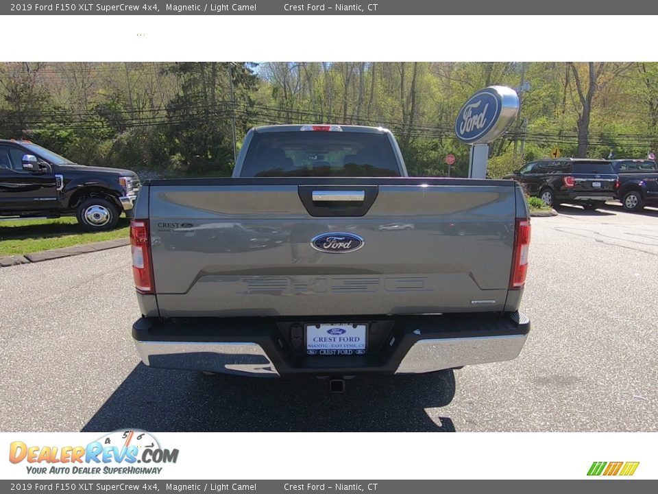 2019 Ford F150 XLT SuperCrew 4x4 Magnetic / Light Camel Photo #6