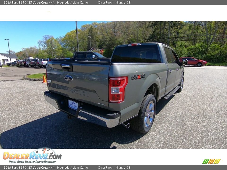 2019 Ford F150 XLT SuperCrew 4x4 Magnetic / Light Camel Photo #7