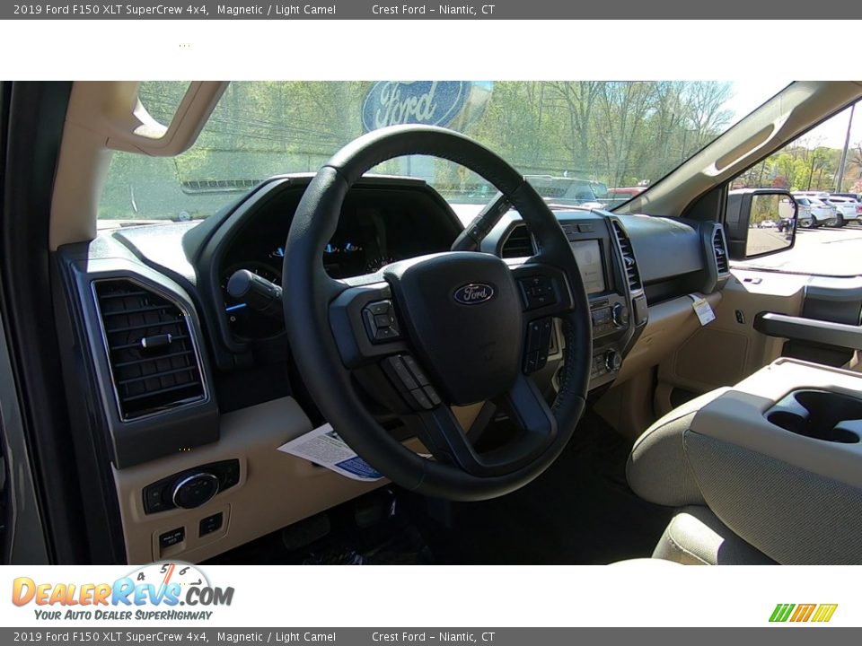 2019 Ford F150 XLT SuperCrew 4x4 Magnetic / Light Camel Photo #10
