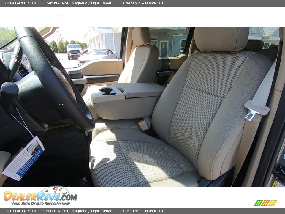 2019 Ford F150 XLT SuperCrew 4x4 Magnetic / Light Camel Photo #11