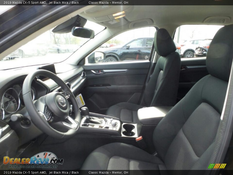 2019 Mazda CX-5 Sport AWD Jet Black Mica / Black Photo #8