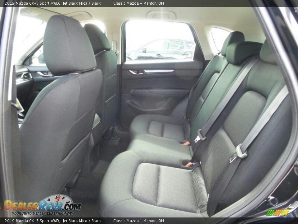 2019 Mazda CX-5 Sport AWD Jet Black Mica / Black Photo #9