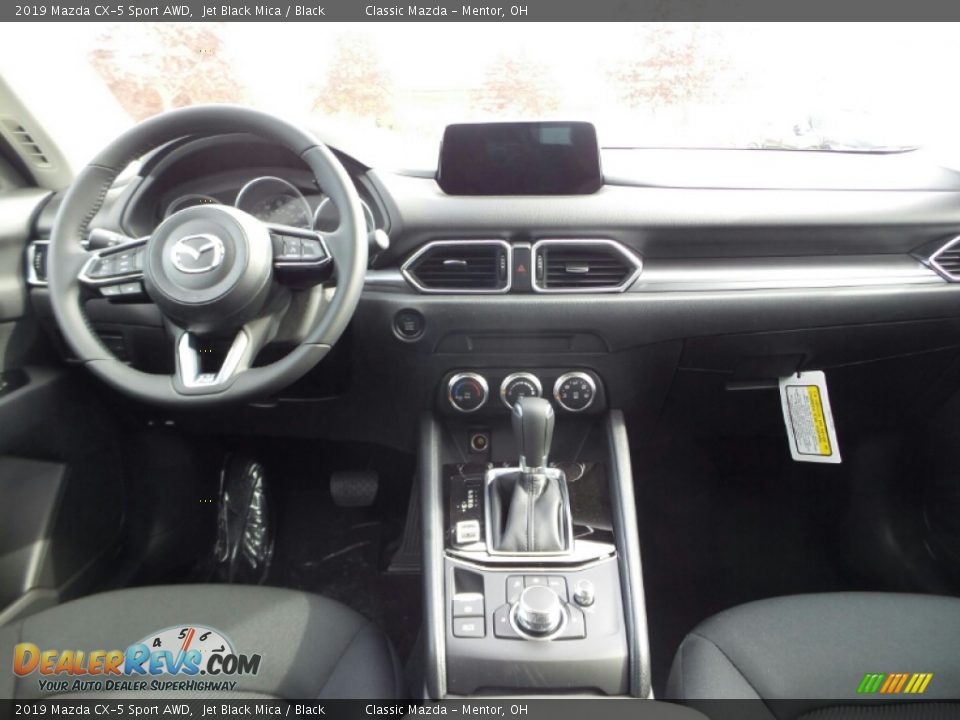 2019 Mazda CX-5 Sport AWD Jet Black Mica / Black Photo #10