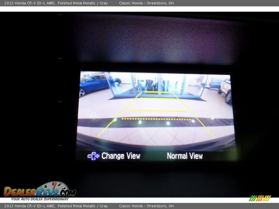 2013 Honda CR-V EX-L AWD Polished Metal Metallic / Gray Photo #25