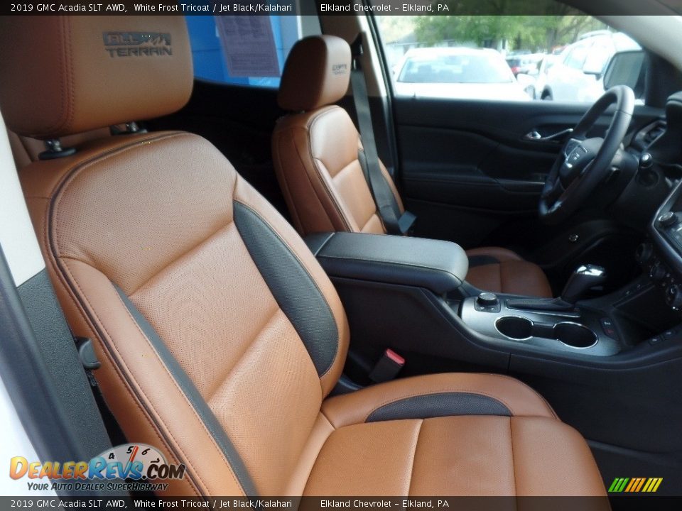 Front Seat of 2019 GMC Acadia SLT AWD Photo #11