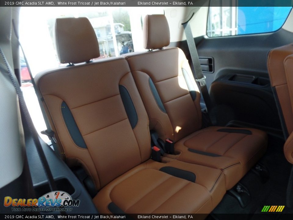 2019 GMC Acadia SLT AWD White Frost Tricoat / Jet Black/Kalahari Photo #15