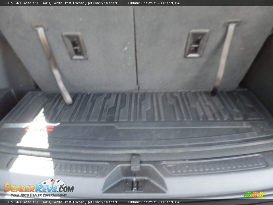 2019 GMC Acadia SLT AWD White Frost Tricoat / Jet Black/Kalahari Photo #17