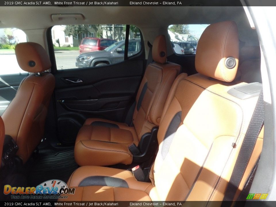 2019 GMC Acadia SLT AWD White Frost Tricoat / Jet Black/Kalahari Photo #20