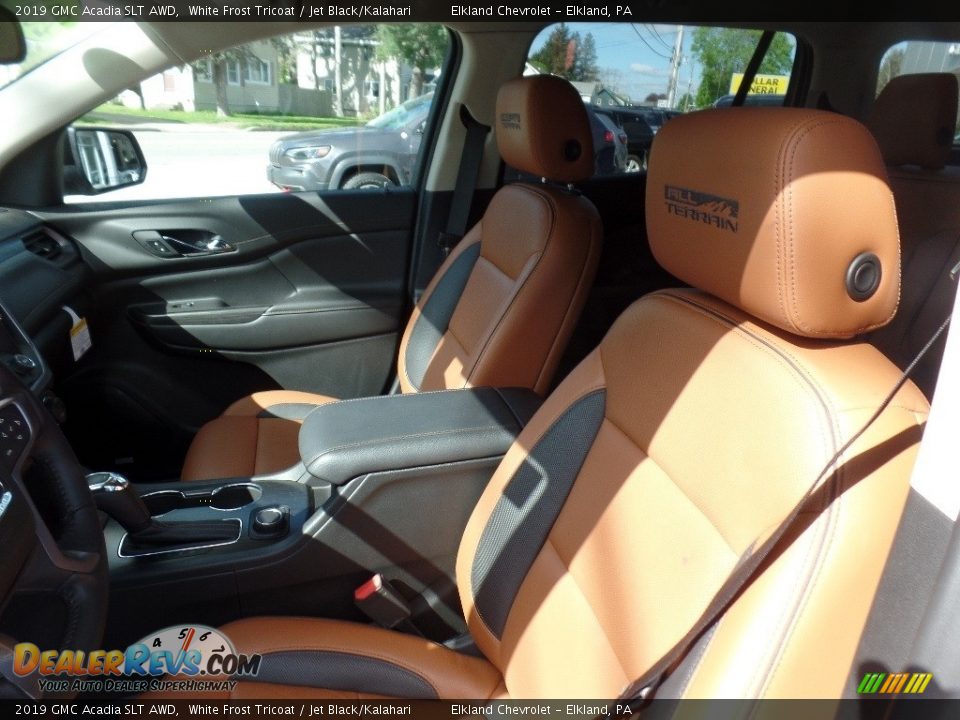 2019 GMC Acadia SLT AWD White Frost Tricoat / Jet Black/Kalahari Photo #22