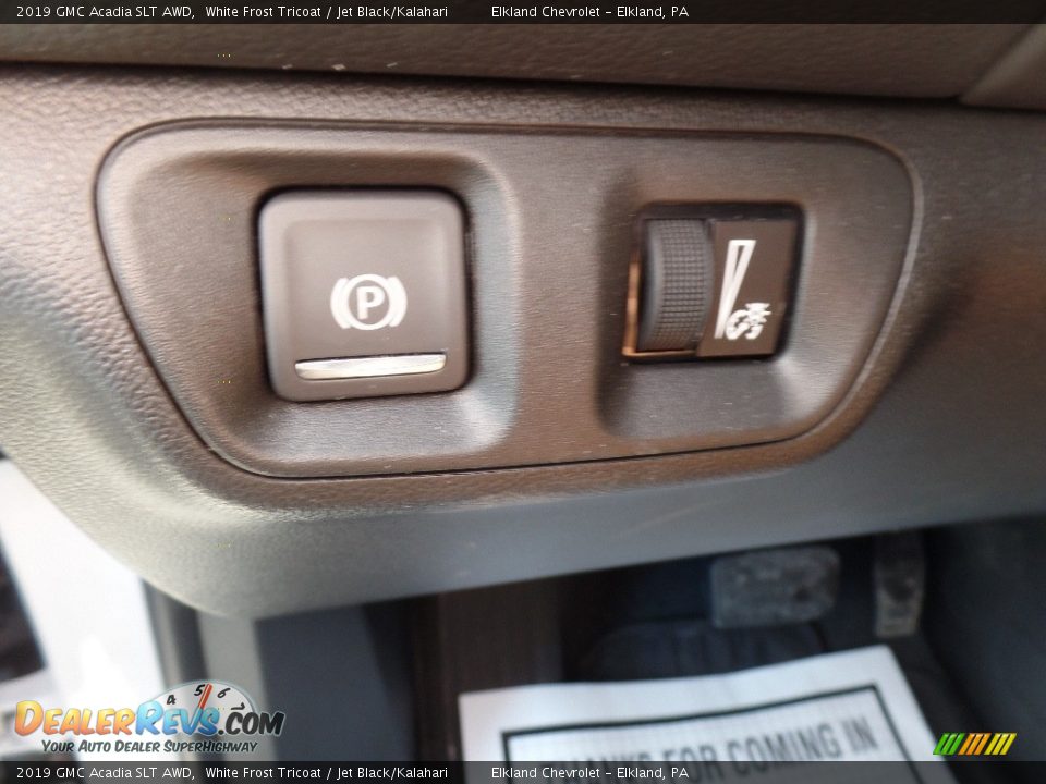2019 GMC Acadia SLT AWD White Frost Tricoat / Jet Black/Kalahari Photo #29