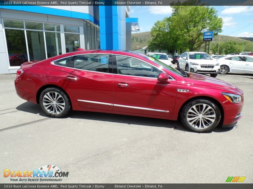 2019 Buick LaCrosse Essence AWD Red Quartz Tintcoat / Ebony Photo #4