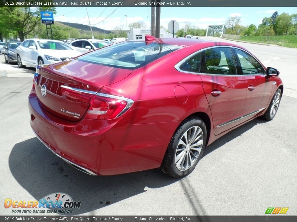 2019 Buick LaCrosse Essence AWD Red Quartz Tintcoat / Ebony Photo #5