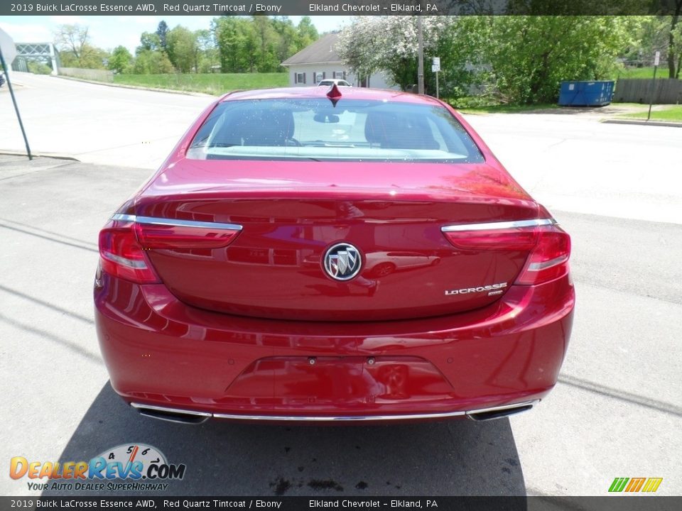 2019 Buick LaCrosse Essence AWD Red Quartz Tintcoat / Ebony Photo #6