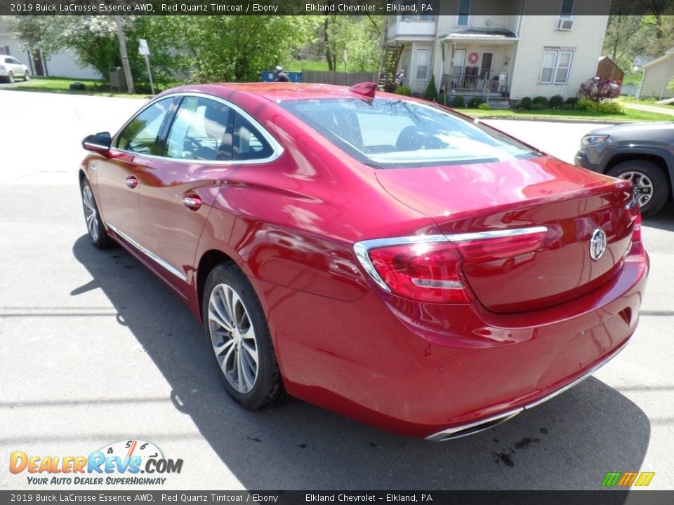 2019 Buick LaCrosse Essence AWD Red Quartz Tintcoat / Ebony Photo #7