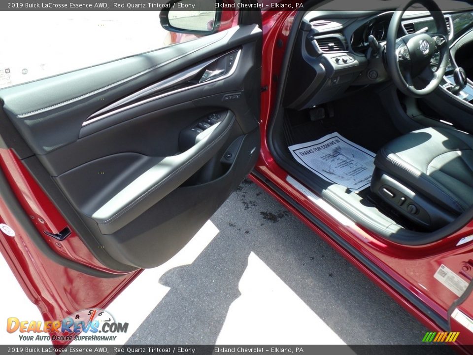 2019 Buick LaCrosse Essence AWD Red Quartz Tintcoat / Ebony Photo #11