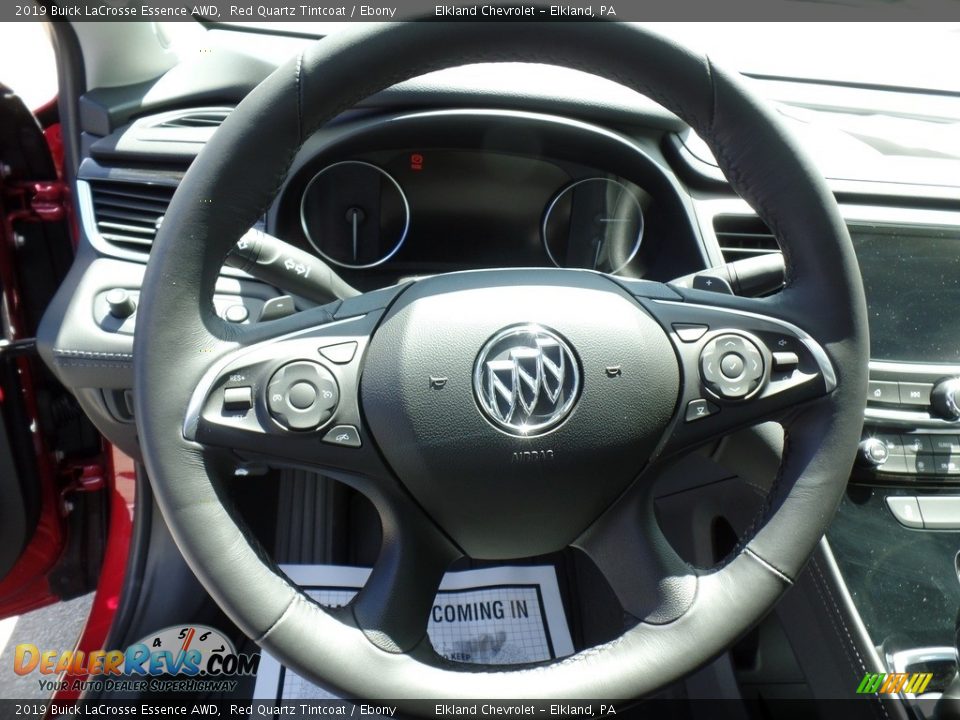 2019 Buick LaCrosse Essence AWD Red Quartz Tintcoat / Ebony Photo #16