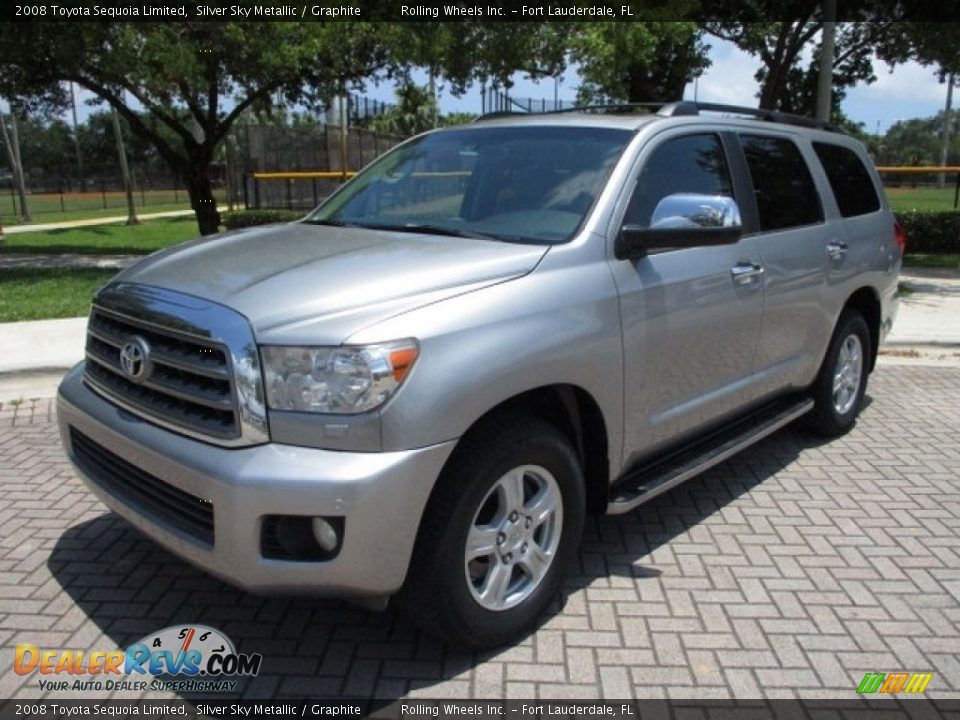 2008 Toyota Sequoia Limited Silver Sky Metallic / Graphite Photo #1