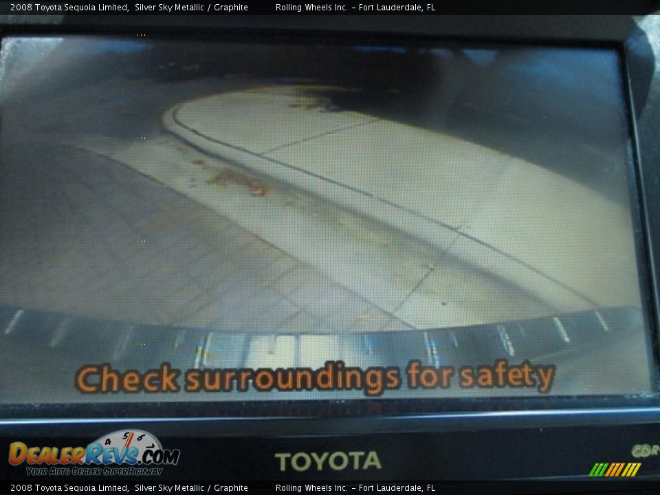 2008 Toyota Sequoia Limited Silver Sky Metallic / Graphite Photo #6