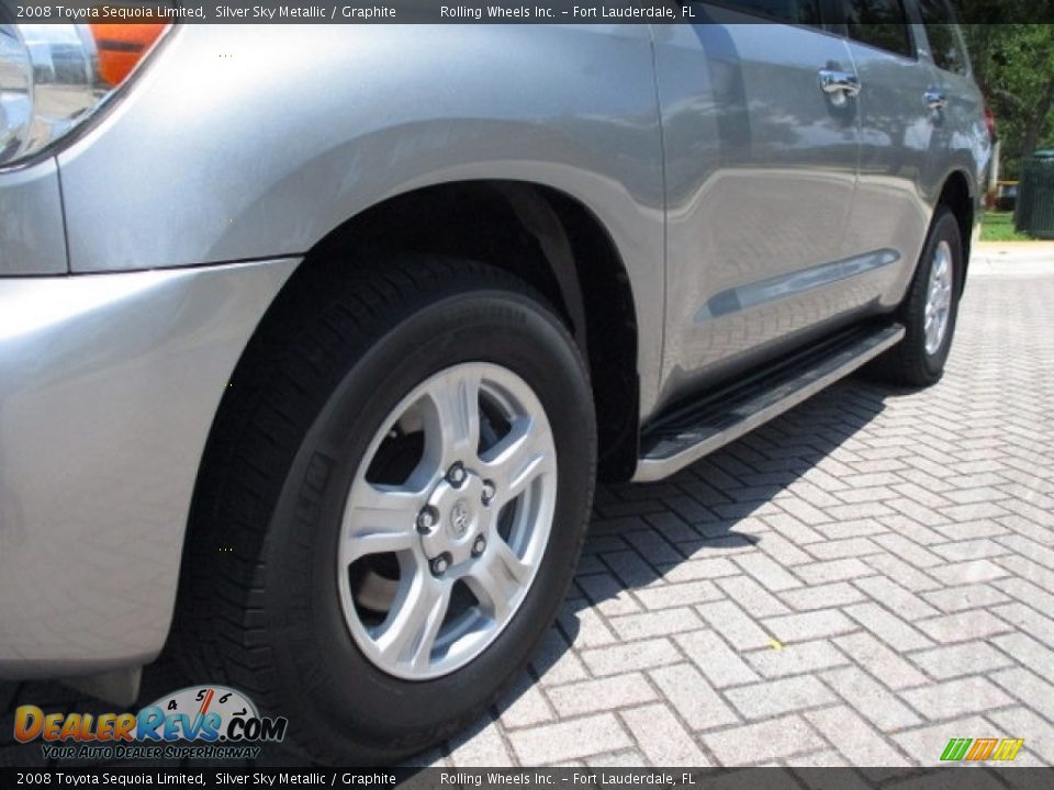 2008 Toyota Sequoia Limited Silver Sky Metallic / Graphite Photo #21