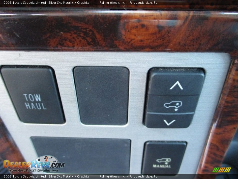 2008 Toyota Sequoia Limited Silver Sky Metallic / Graphite Photo #22