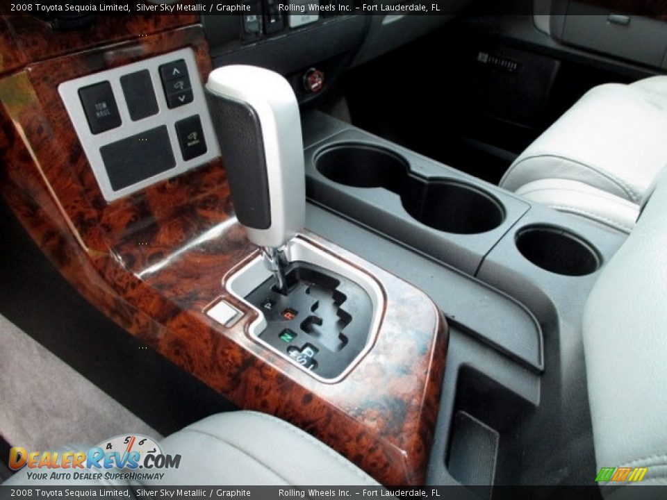 2008 Toyota Sequoia Limited Silver Sky Metallic / Graphite Photo #26