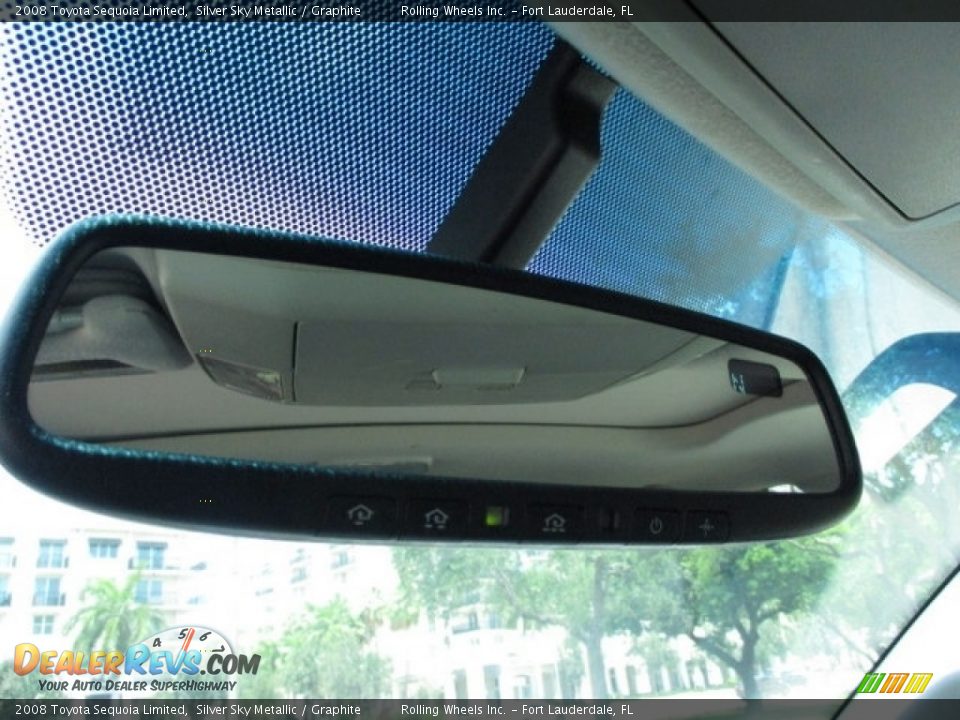 2008 Toyota Sequoia Limited Silver Sky Metallic / Graphite Photo #27