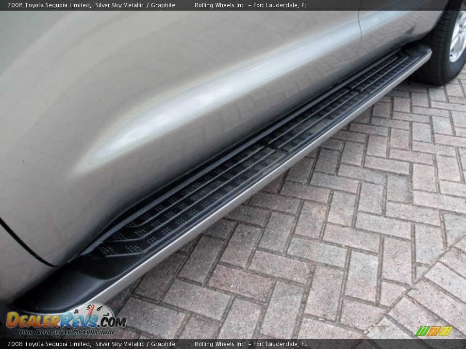 2008 Toyota Sequoia Limited Silver Sky Metallic / Graphite Photo #34