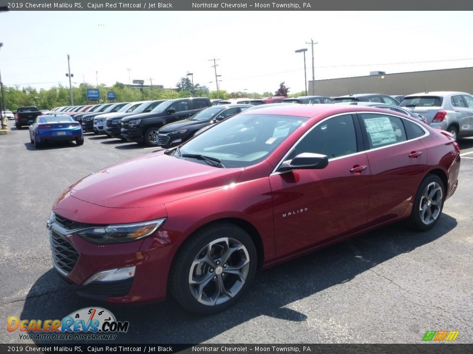 2019 Chevrolet Malibu RS Cajun Red Tintcoat / Jet Black Photo #1