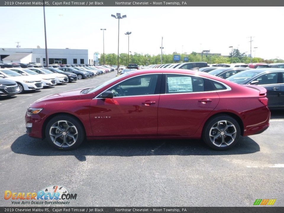 2019 Chevrolet Malibu RS Cajun Red Tintcoat / Jet Black Photo #2