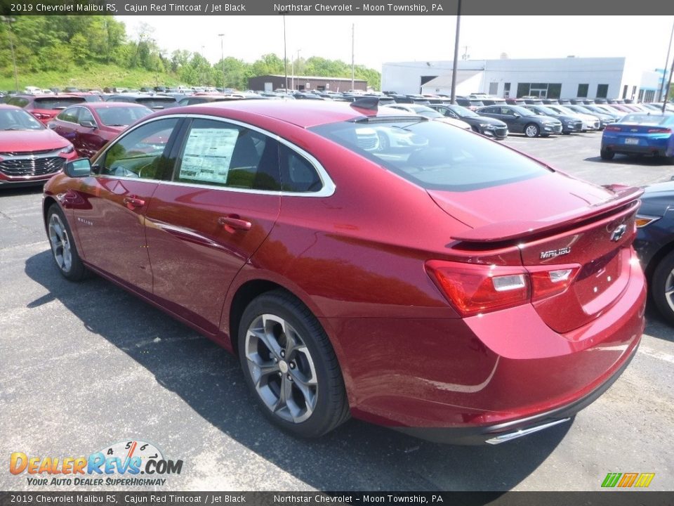 2019 Chevrolet Malibu RS Cajun Red Tintcoat / Jet Black Photo #3