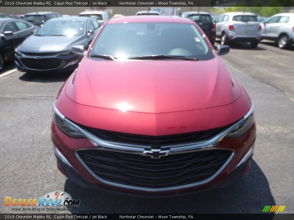 2019 Chevrolet Malibu RS Cajun Red Tintcoat / Jet Black Photo #8
