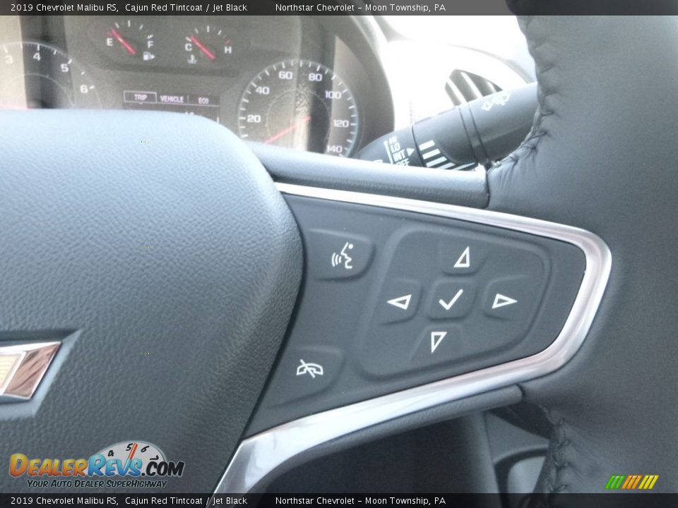 2019 Chevrolet Malibu RS Cajun Red Tintcoat / Jet Black Photo #18