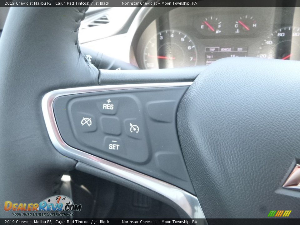 2019 Chevrolet Malibu RS Cajun Red Tintcoat / Jet Black Photo #19