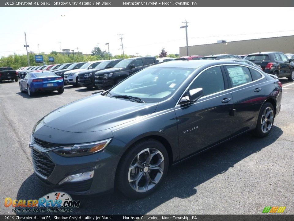 2019 Chevrolet Malibu RS Shadow Gray Metallic / Jet Black Photo #1