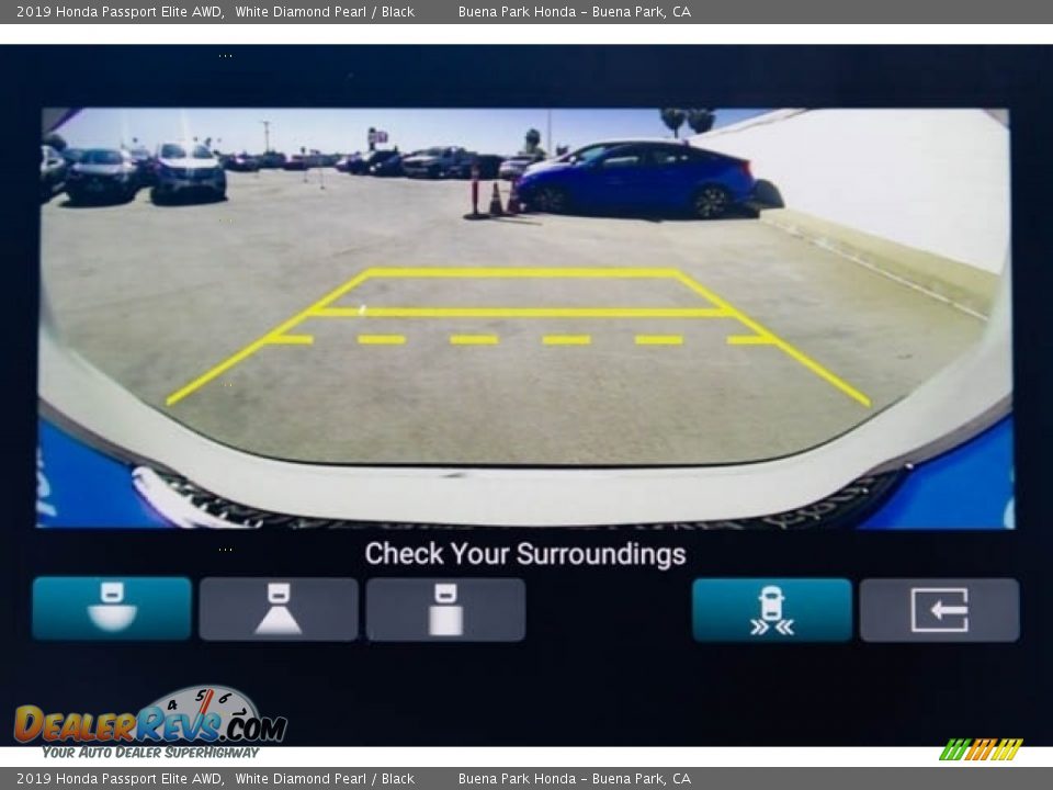 2019 Honda Passport Elite AWD White Diamond Pearl / Black Photo #14