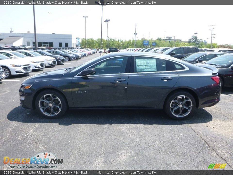 2019 Chevrolet Malibu RS Shadow Gray Metallic / Jet Black Photo #2