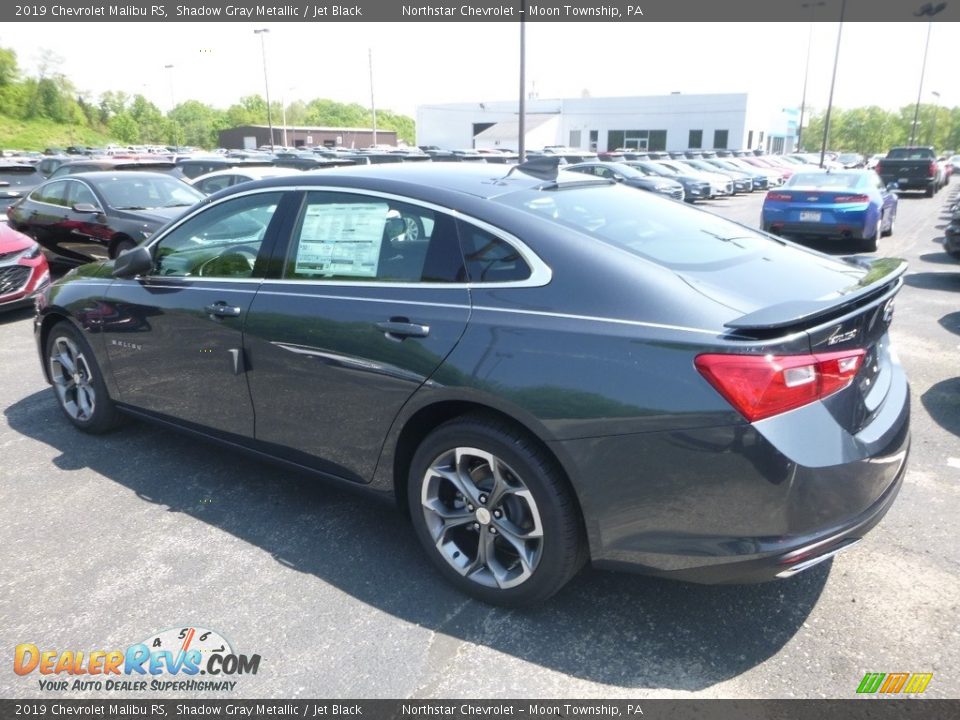 2019 Chevrolet Malibu RS Shadow Gray Metallic / Jet Black Photo #3