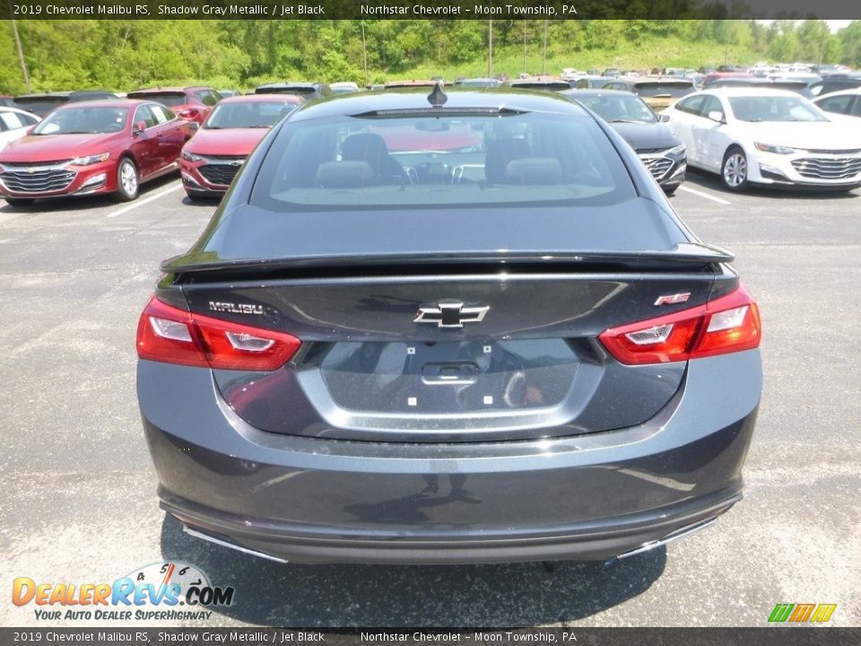 2019 Chevrolet Malibu RS Shadow Gray Metallic / Jet Black Photo #4