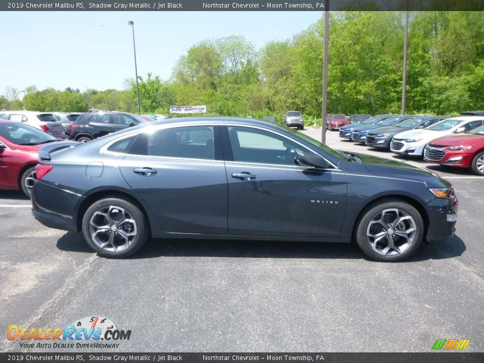2019 Chevrolet Malibu RS Shadow Gray Metallic / Jet Black Photo #6